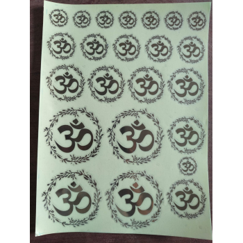 Om  Metallic Sheet