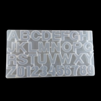 Alphabetic and Numerical Keychain Mould