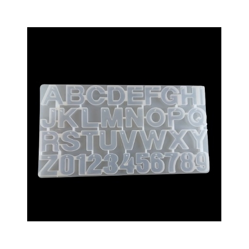 Alphabetic and Numerical Keychain Mould