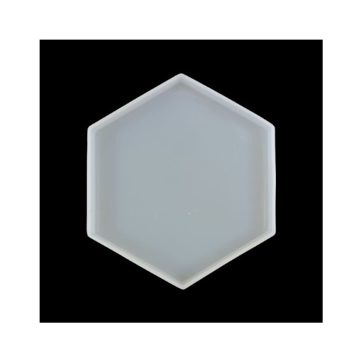 Hexagon Coaster Mould 4 Inch