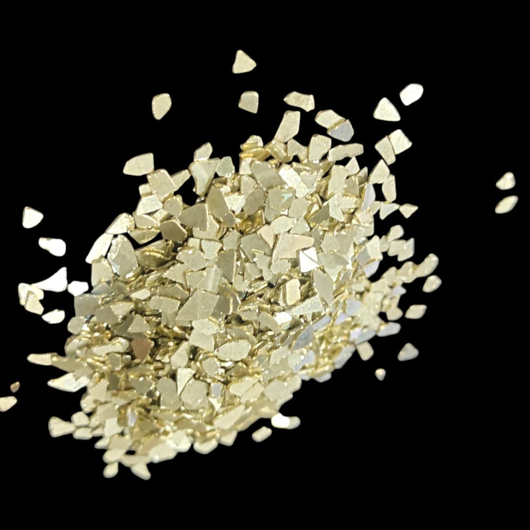 Light Gold Flakes Granules