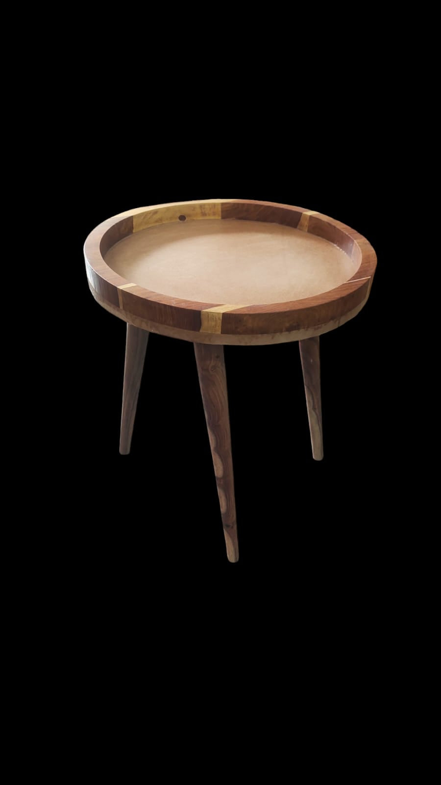 Round Wood Table
