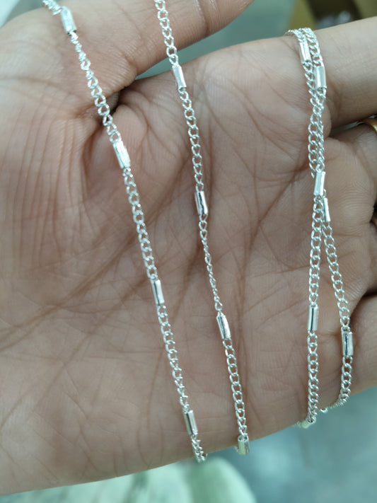 Anti Tarnish Silver Chain-05