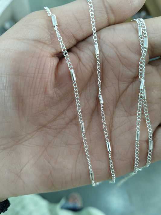 Anti Tarnish Silver Chain-05