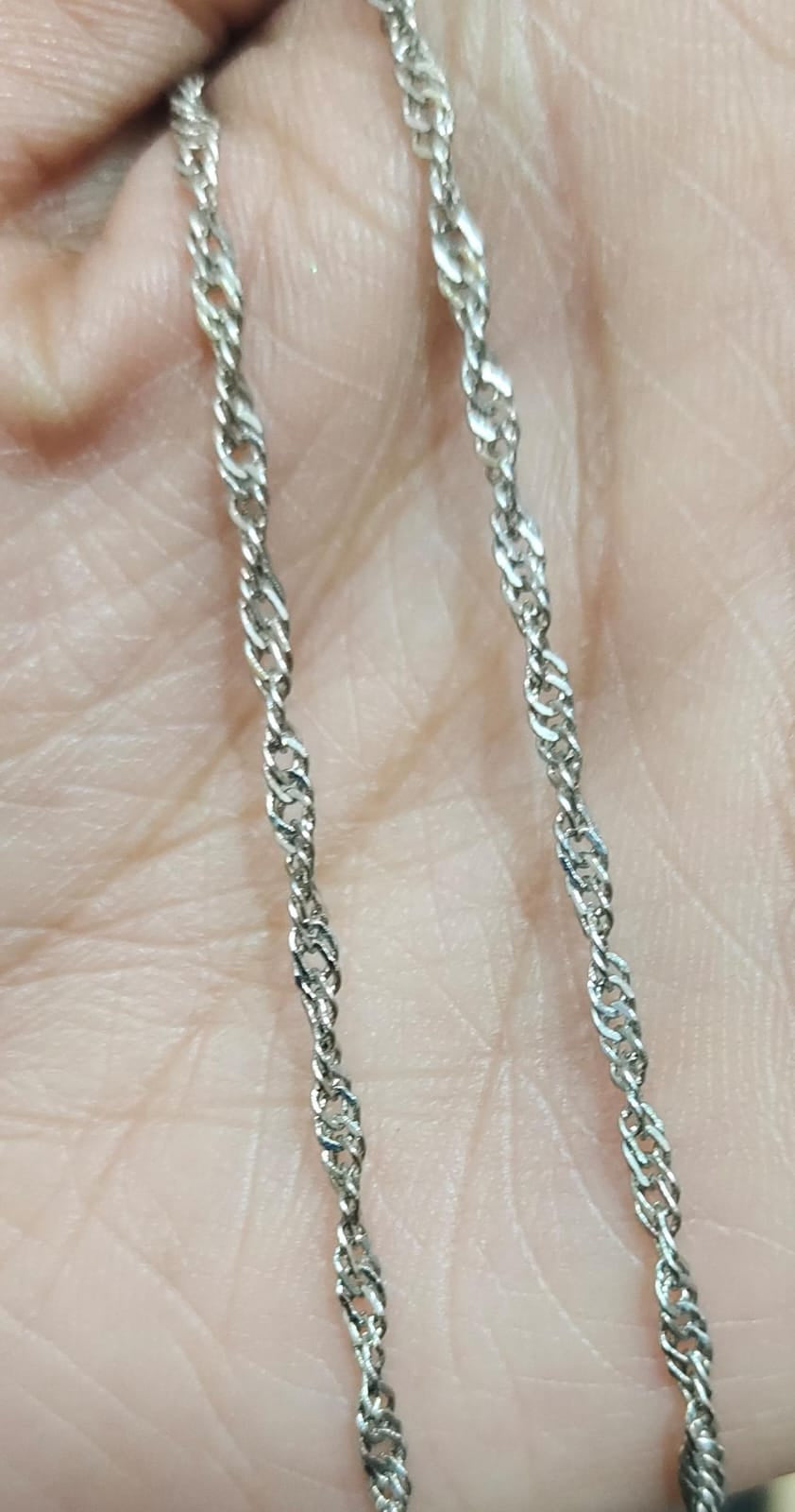 Anti Tarnish Antic Silver Chain-06