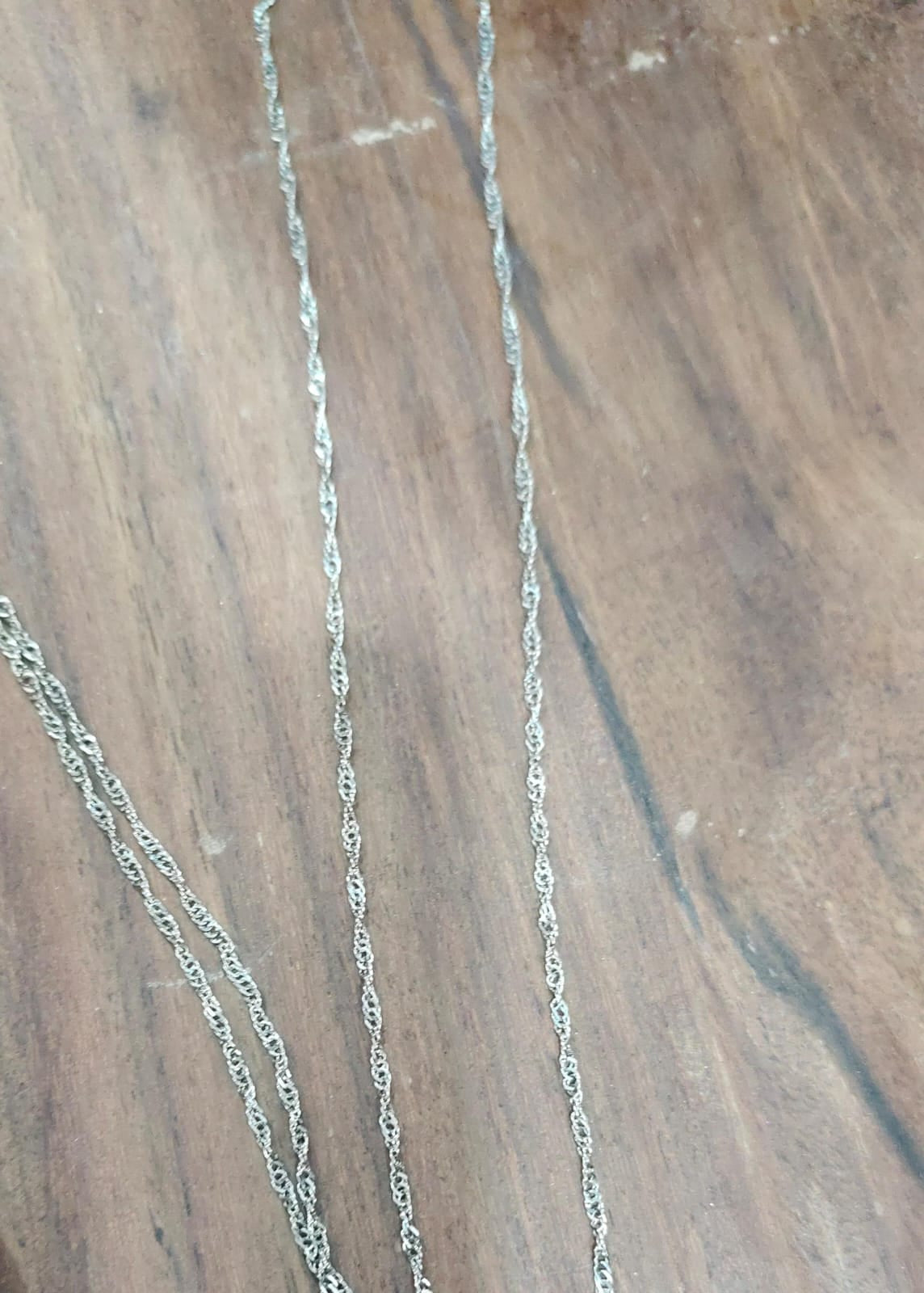 Anti Tarnish Antic Silver Chain-06