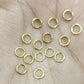 Anti Tarnish Jump Ring Small