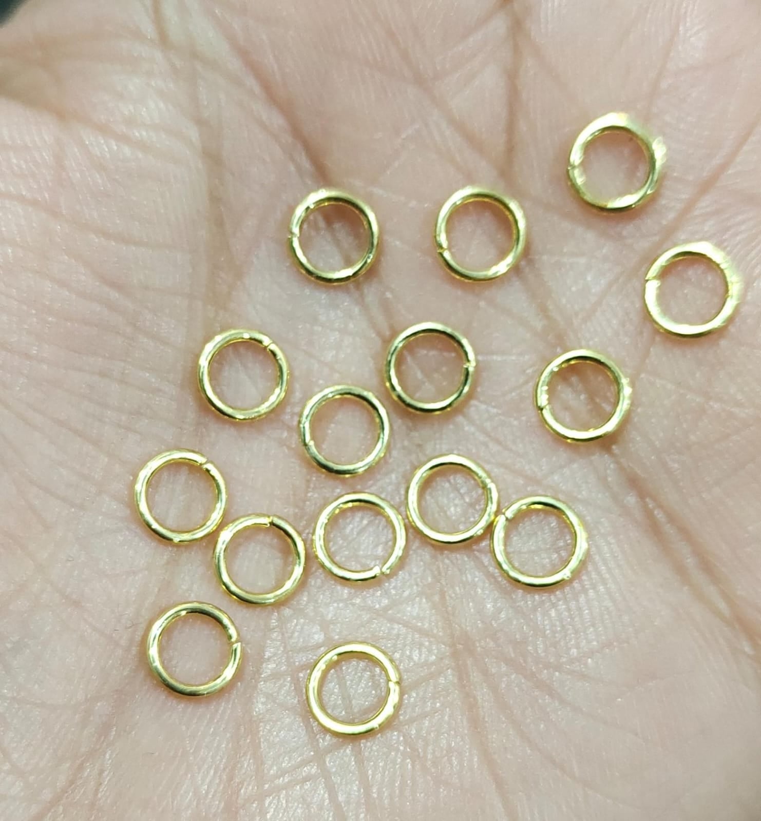 Anti Tarnish Jump Ring Small