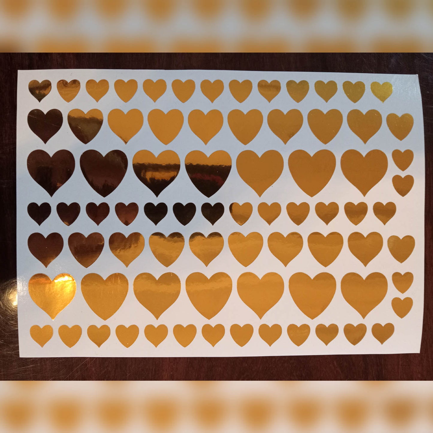 Vinyl Sticker Sheet - Heart