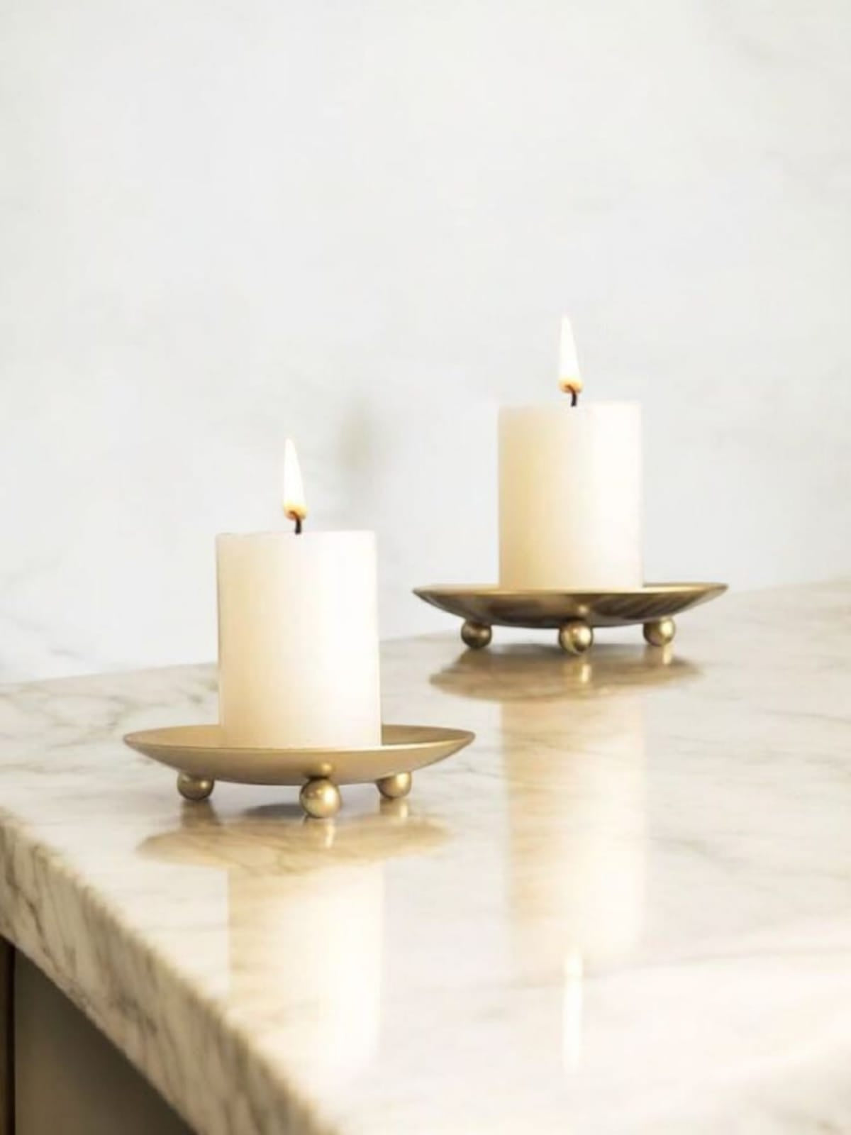 Candle Holder Golden