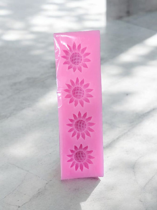 4 Cavity Sun Flower Mould