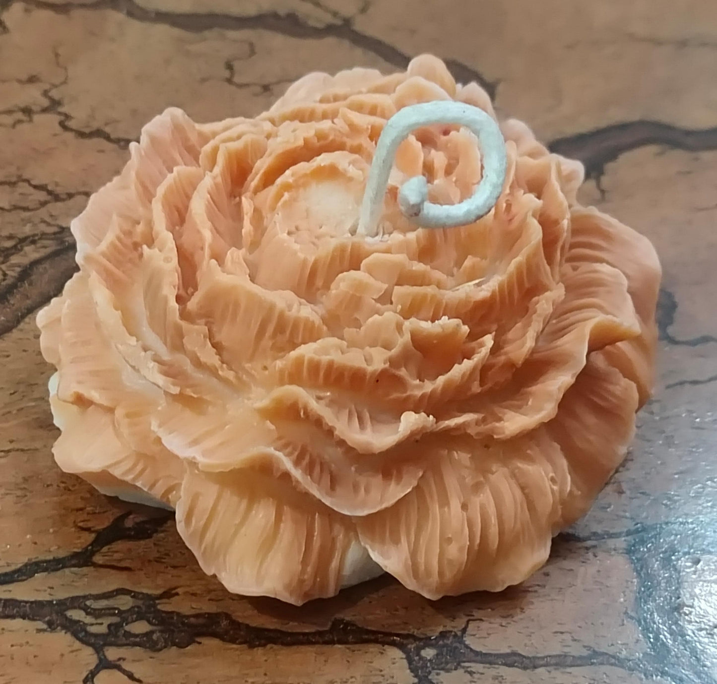 Peony  Flower candle Mould
