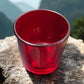 Candles Glass Jar-Red
