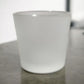 Frosted Glass candles Jar