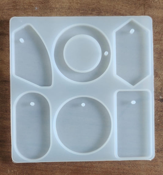 6 Pcs Luggage Tag Mould