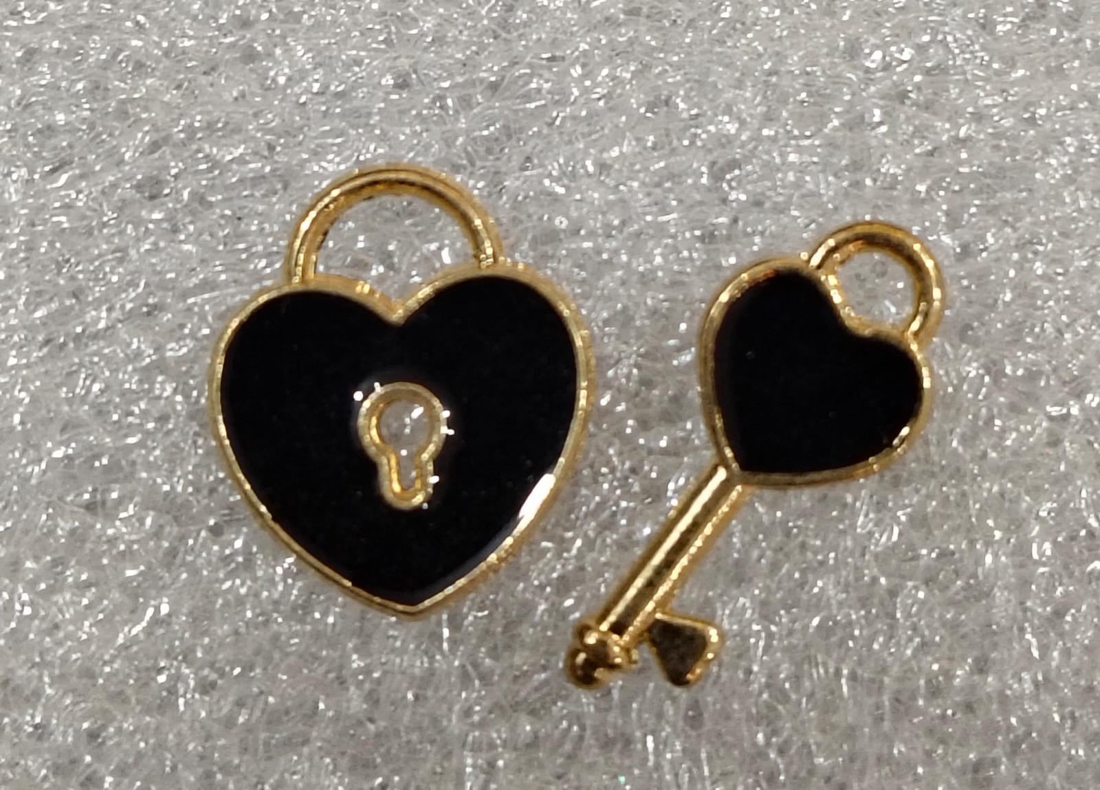 Lock & Key Charm