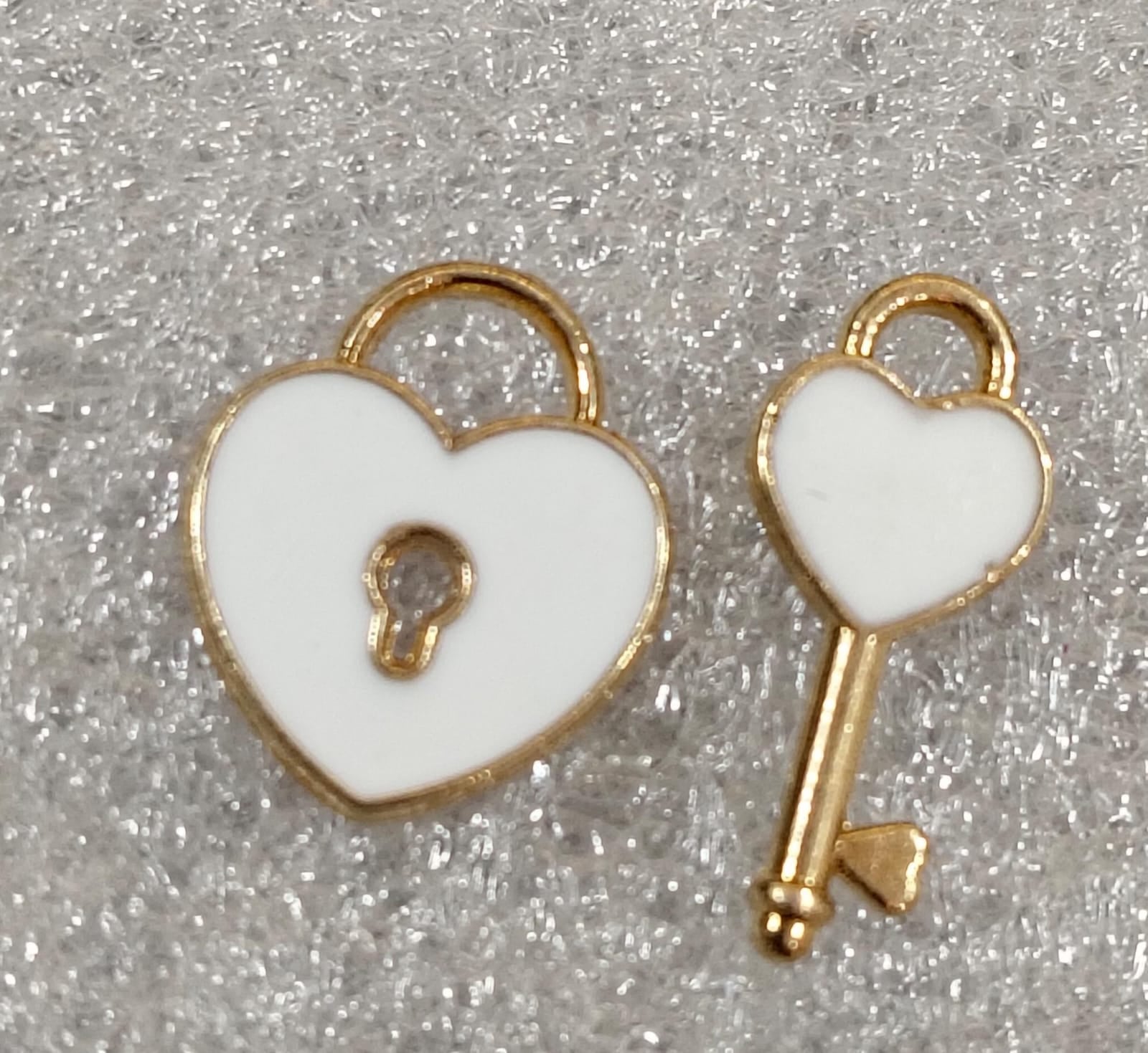Lock & Key Charm