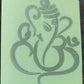 Ganesh ji Metalic stickers