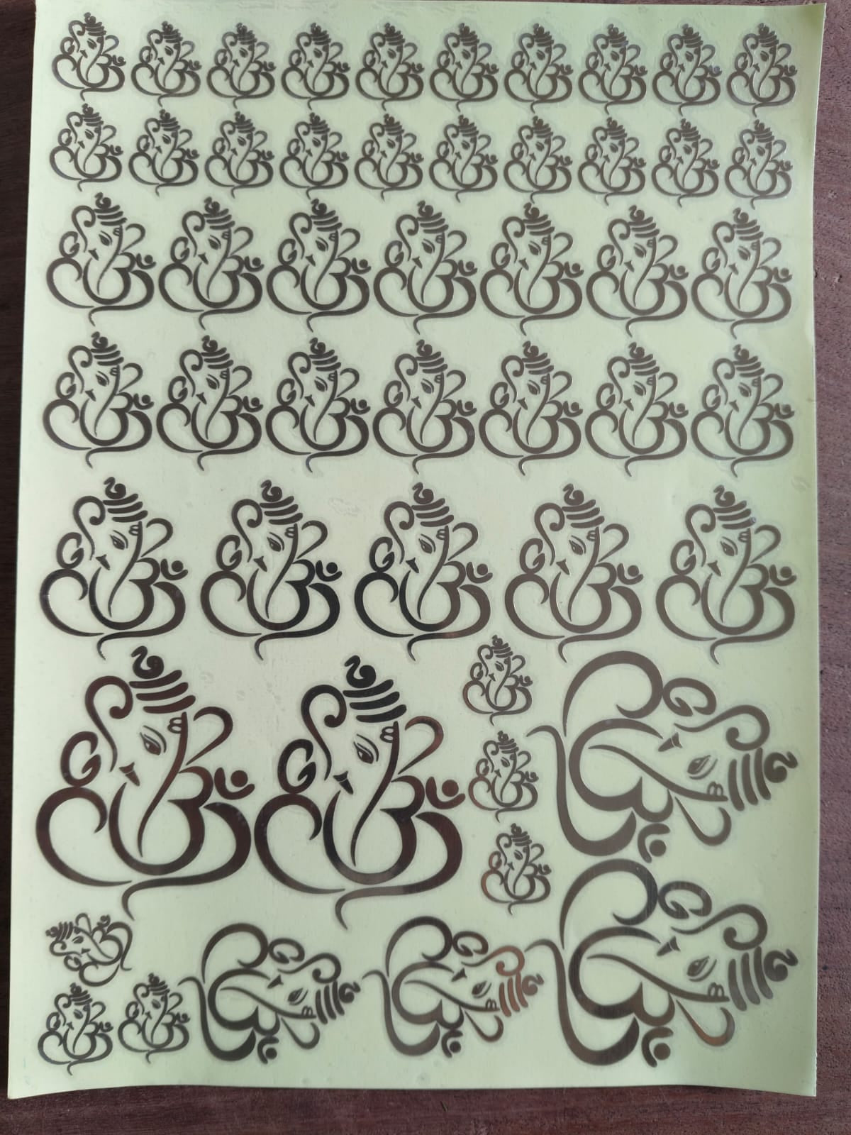 Ganesh Ji Metallic Sheet