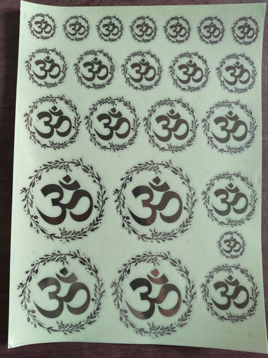 Om  Metallic Sheet