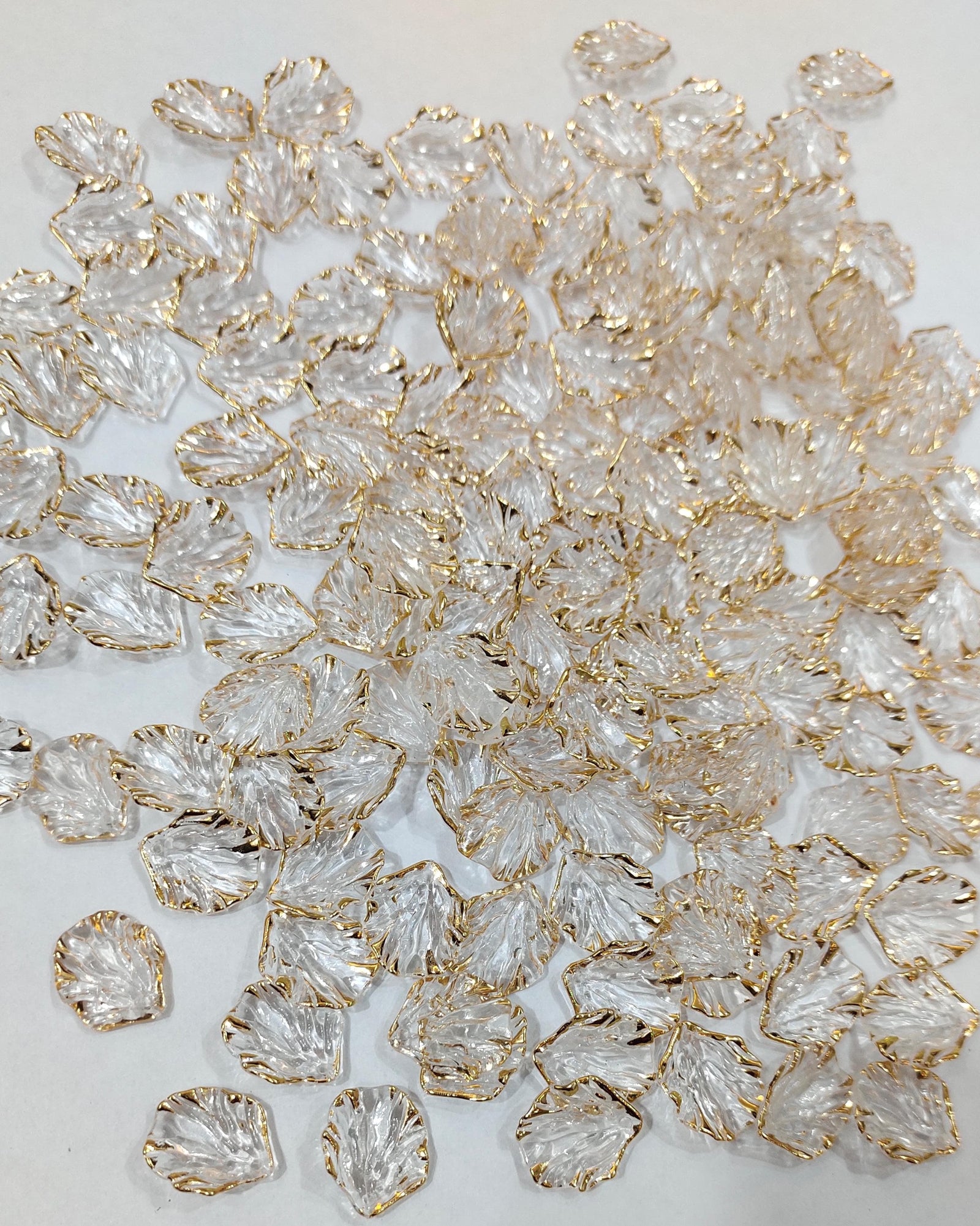 Artificial shell leaf clear