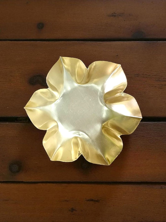 Flower shape metal candle holder_02