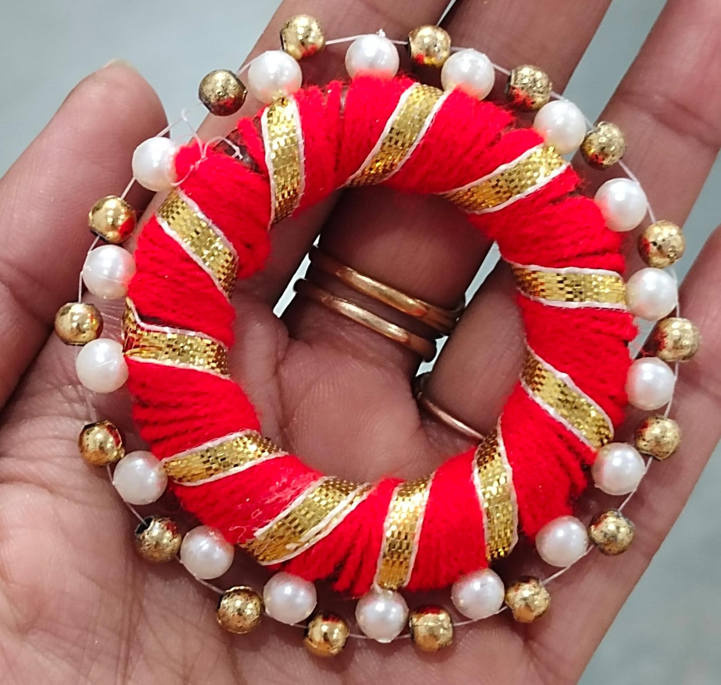 Thread ring with Pearl