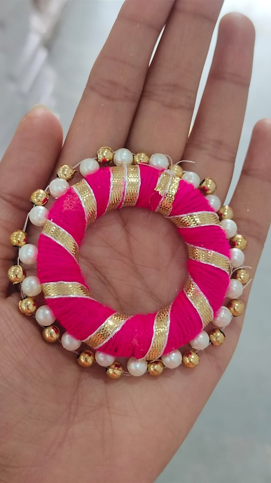 Thread ring with Pearl