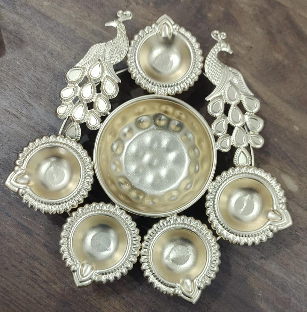 Peacock Design Candle Holder