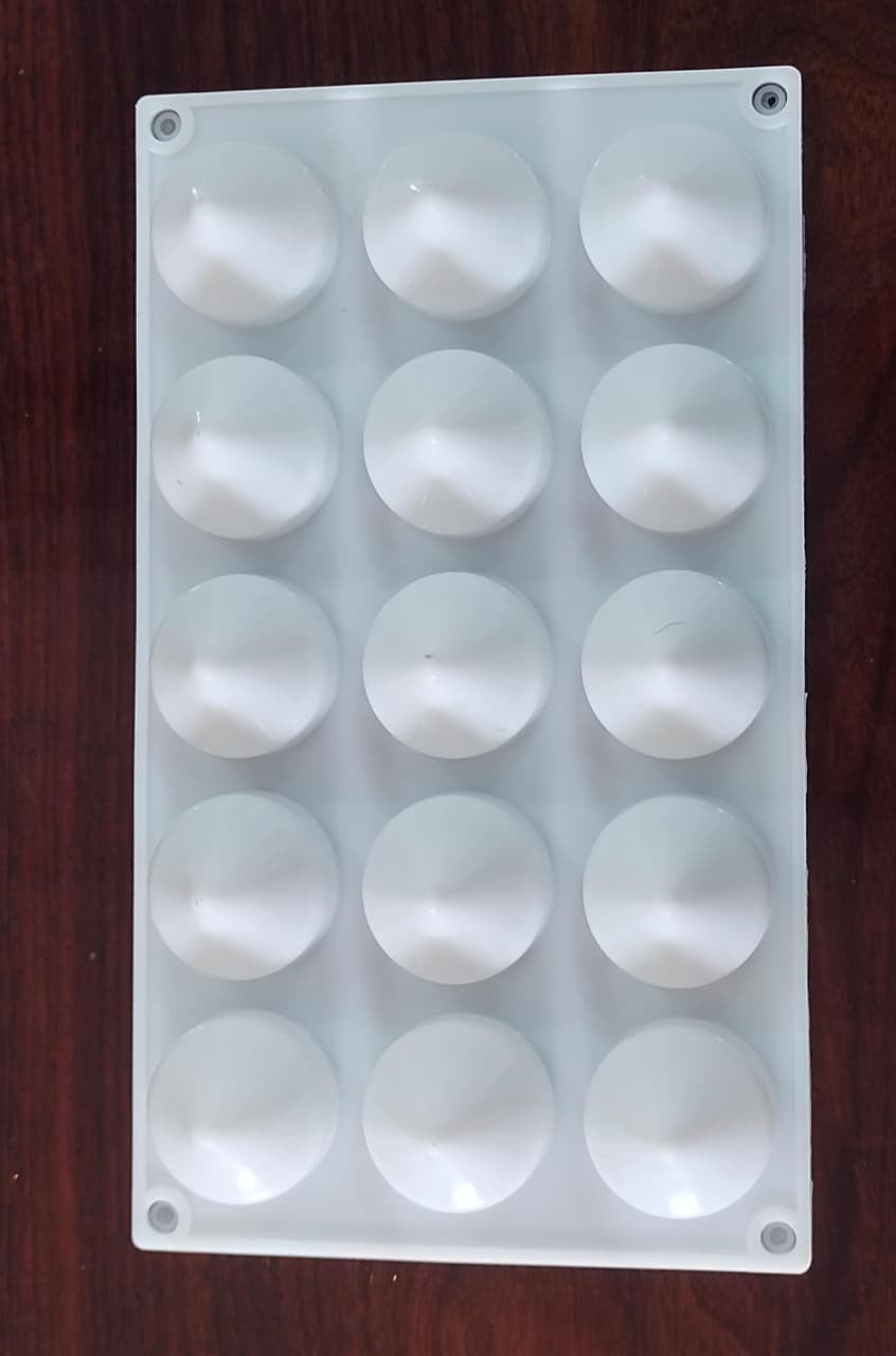 15 Cavity Modak Candle Mould