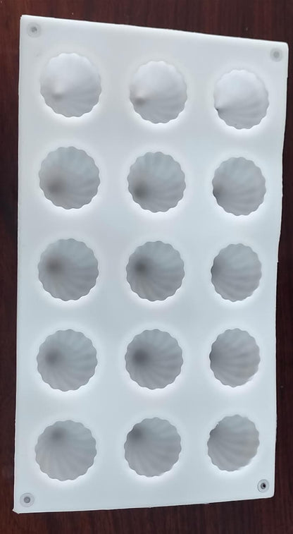15 Cavity Modak Candle Mould