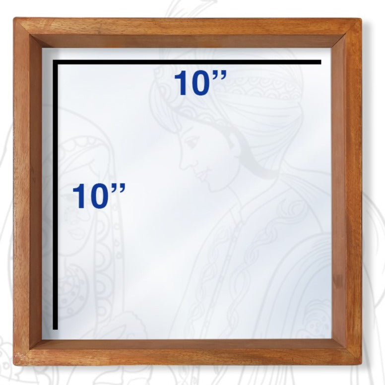 Floating Frame With Acrylic Cutout