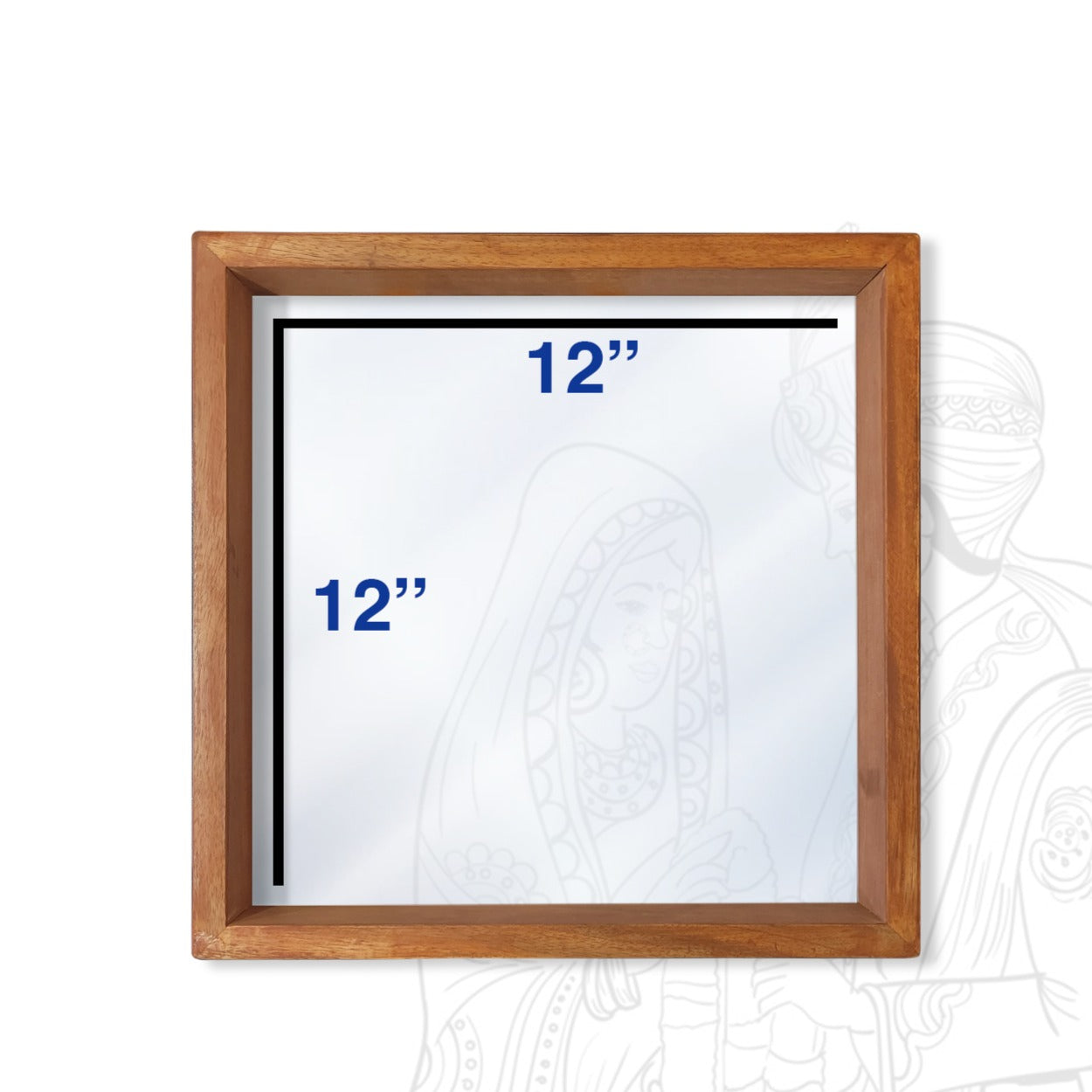 Floating Frame With Acrylic Cutout