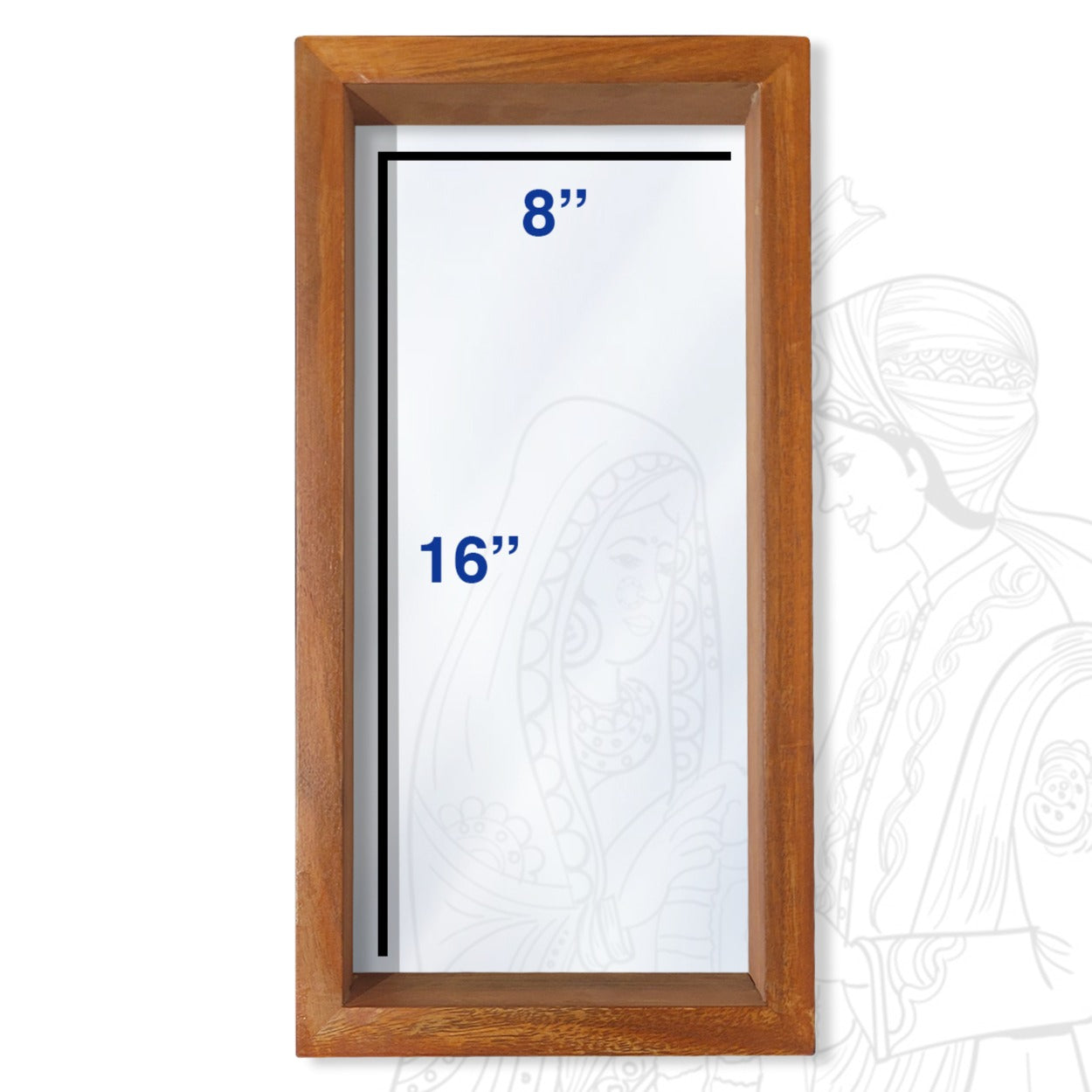 Floating Frame With Acrylic Cutout