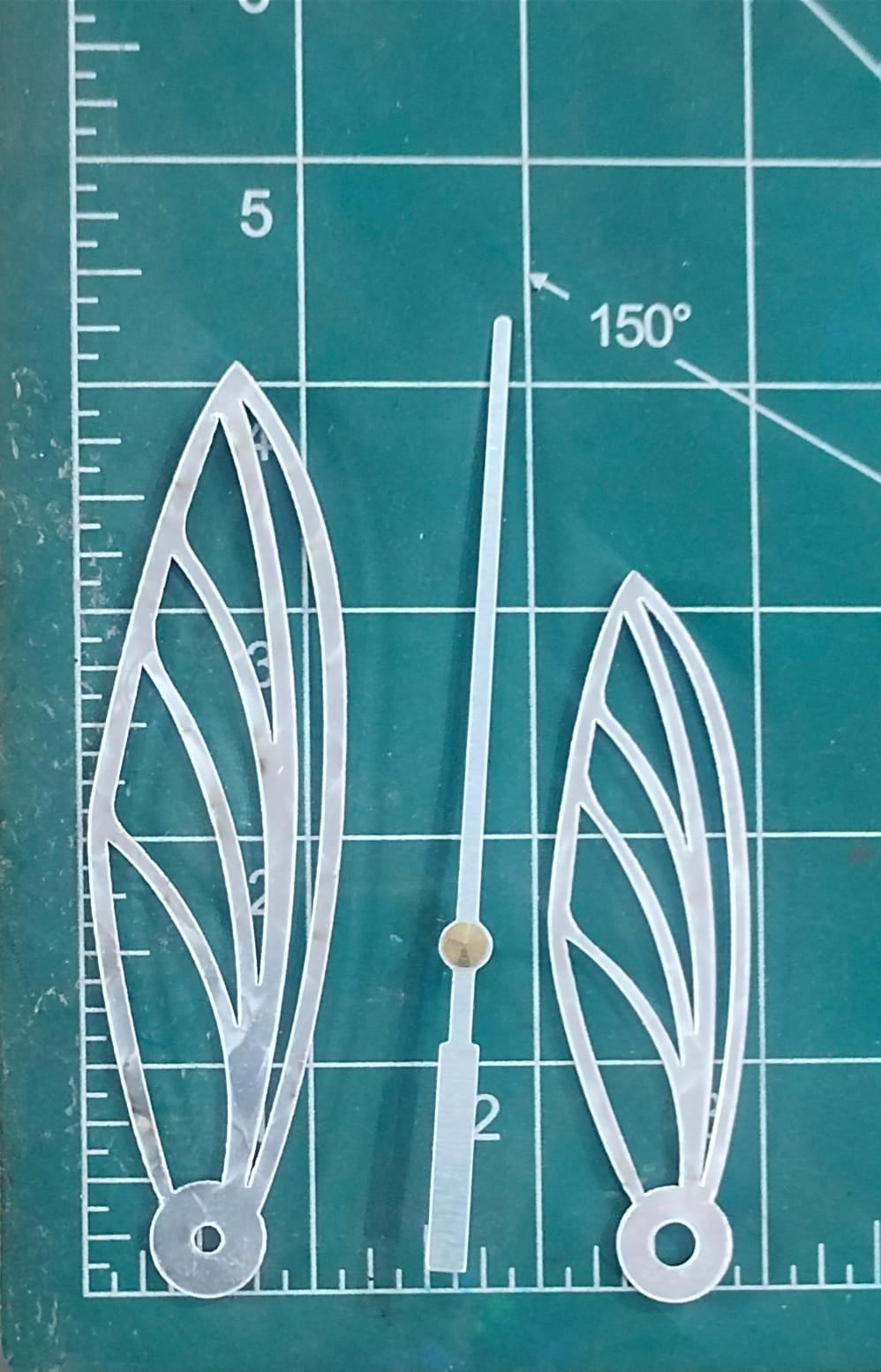 Acrylic Needle _Silver