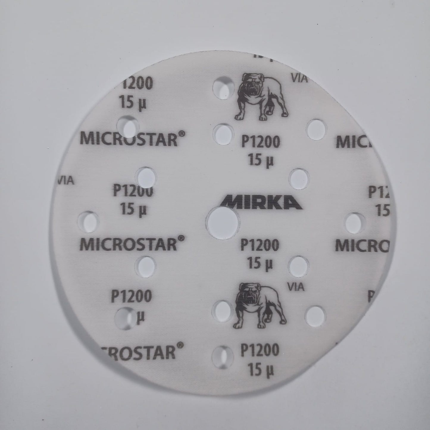 Mirka Micro Star 150 mm (Grit P1200 - 2000) Wet Sanding Paper
