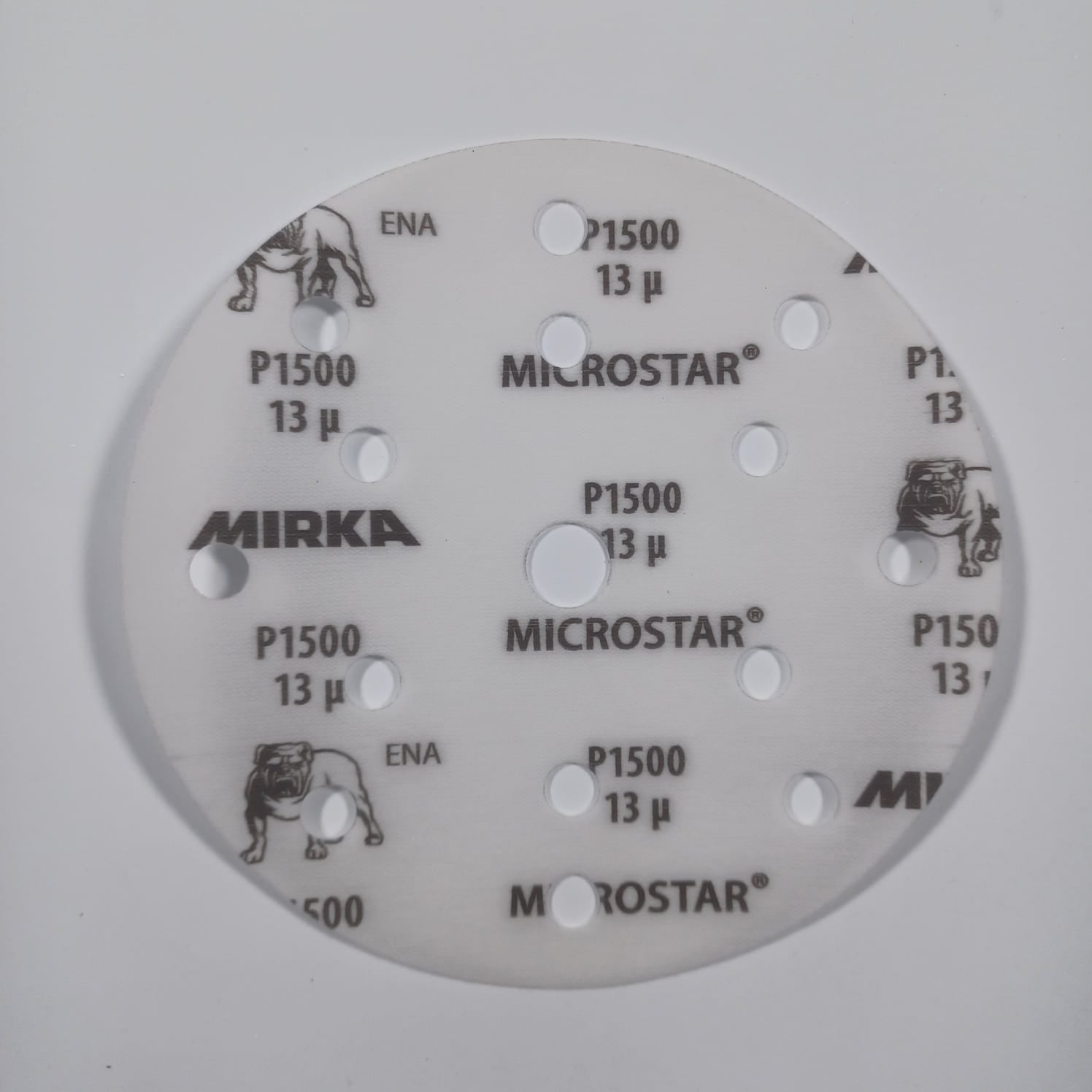 Mirka Micro Star 150 mm (Grit P1200 - 2000) Wet Sanding Paper