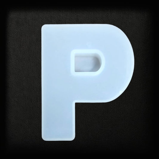 Alphabet 4 Inch Deep Mould-''P''