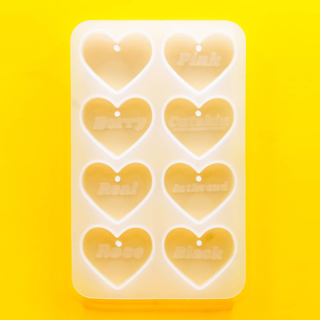 8 Cavity Heart Mould