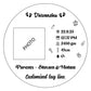Insert Sheet - Custom Baby Photo Frame