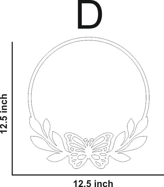 Acrylic Name Plate Design -D