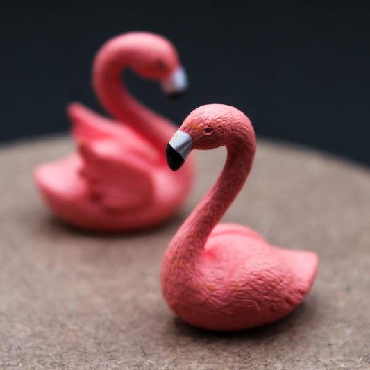 Mini Flamingo Pair