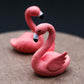 Mini Flamingo Pair