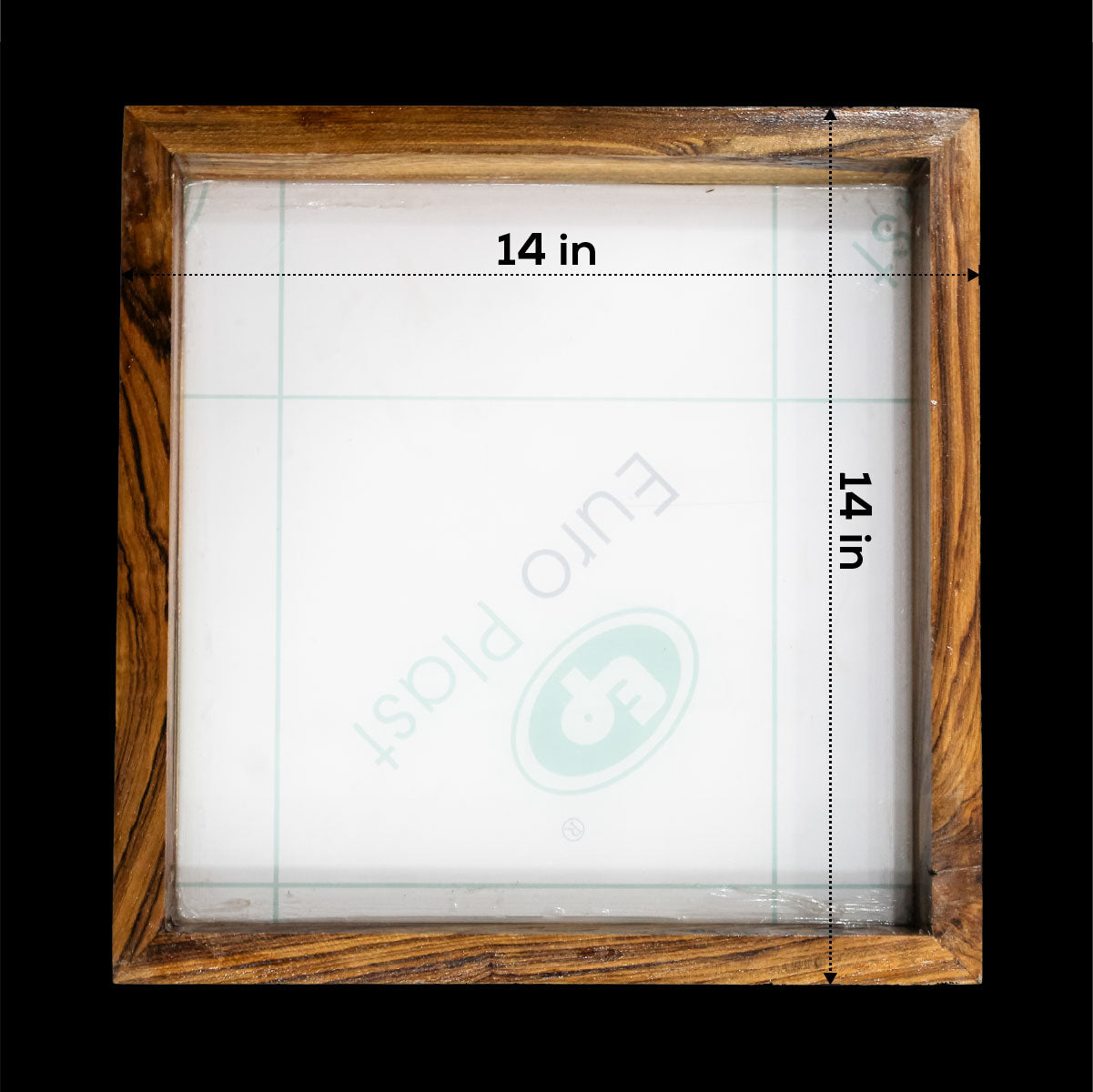 Floating Frame with Acrylic Cutout