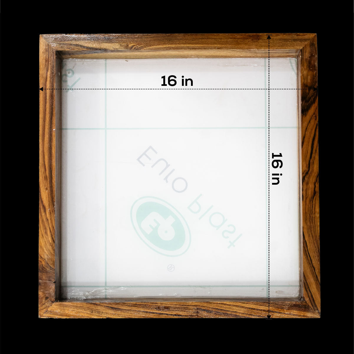 Floating Frame with Acrylic Cutout