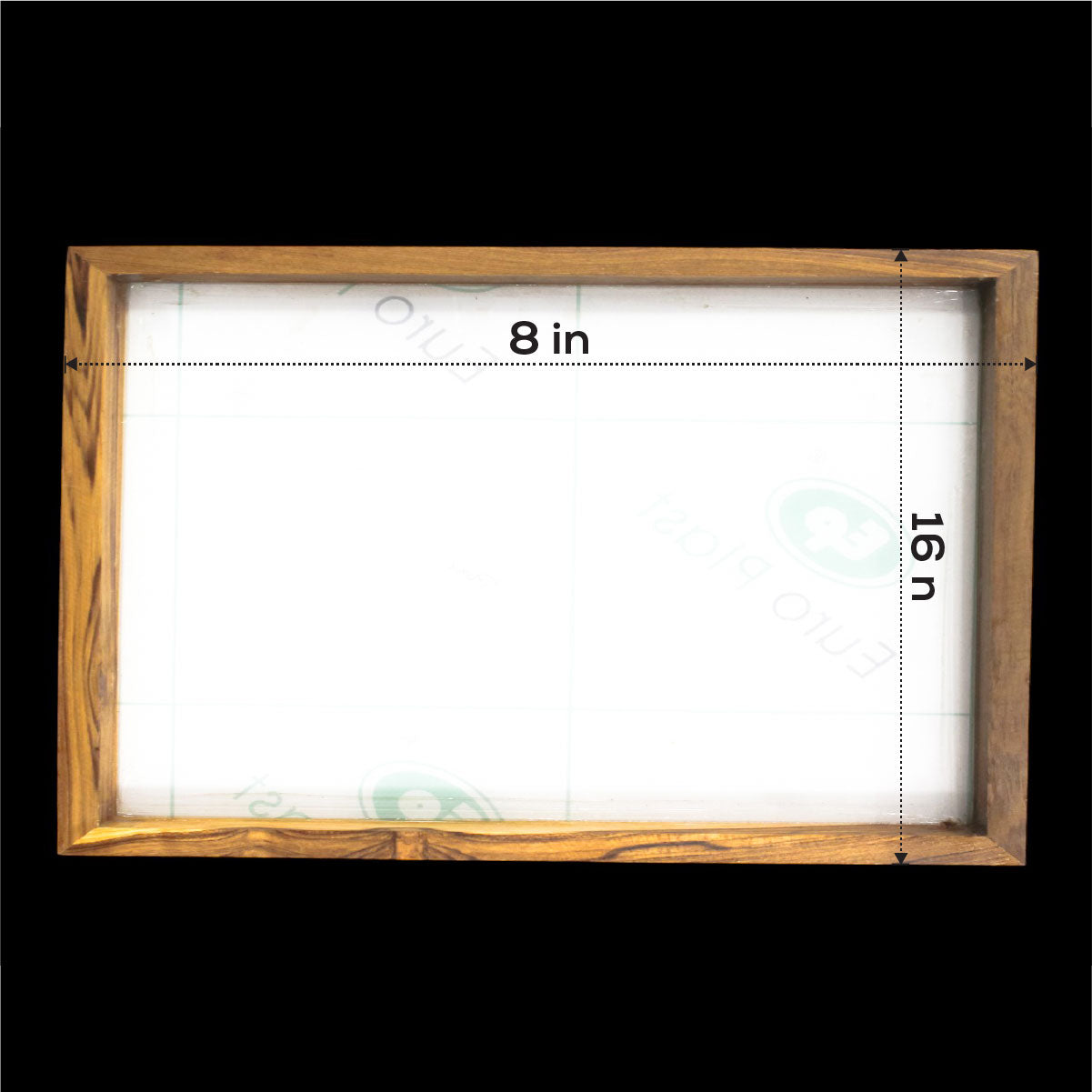 Floating Frame with Acrylic Cutout
