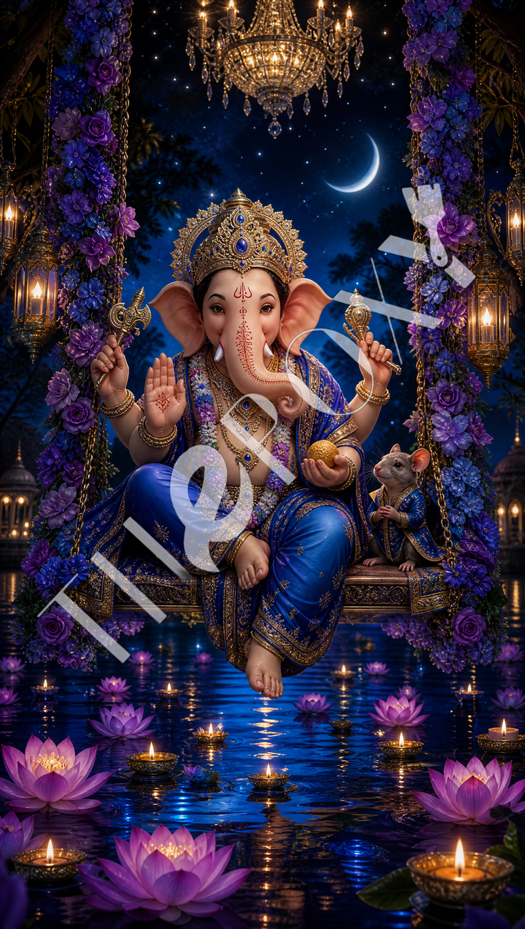 Ganesh G Digital Print _ G-3