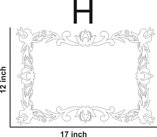 Acrylic Name Plate Design -H