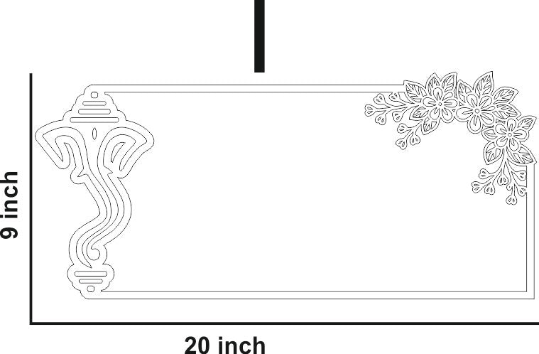 Acrylic Name Plate Design -I