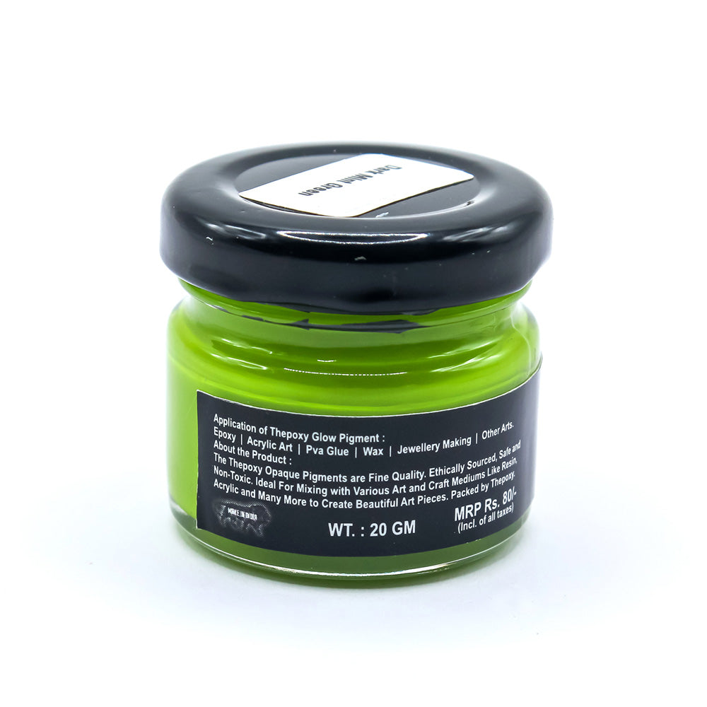 Dark Mint Green Opaque Pigment